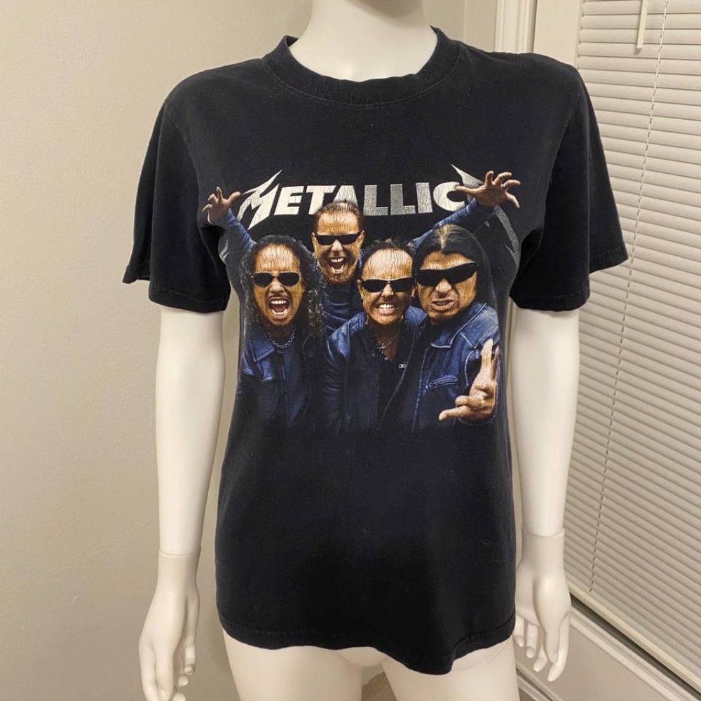 Metallica Magnetic World Tour T-shirt Sz S